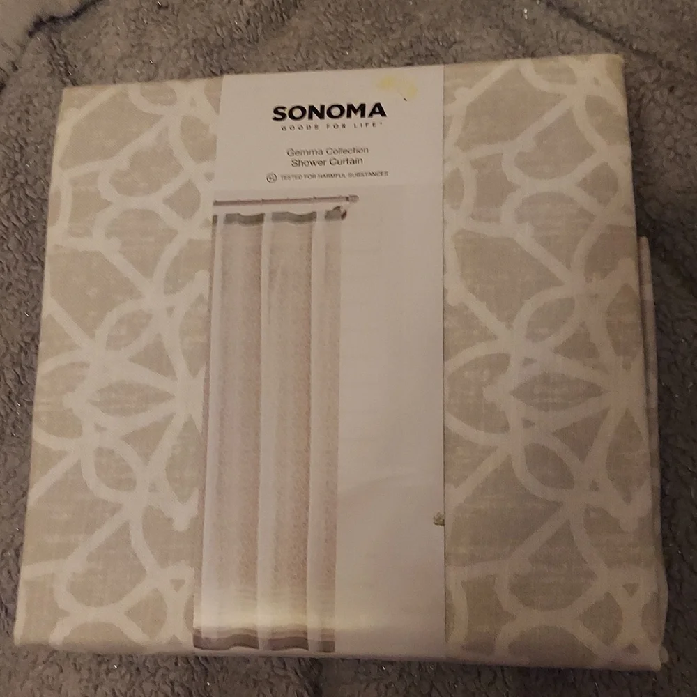 Sonoma shower curtain